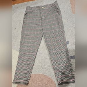 Checkered Women's Formal Business Casual Pants